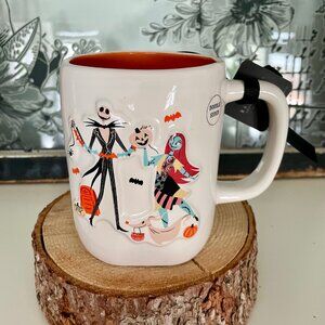 NEW WITH TAGS Rae Dunn Nightmare Before Christmas Halloween Zero Jack Sally Mug